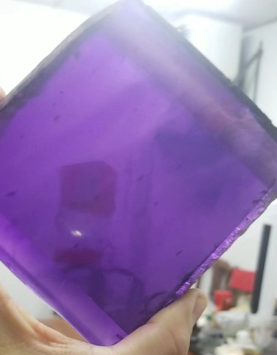 Reconstituted Amethyst rough